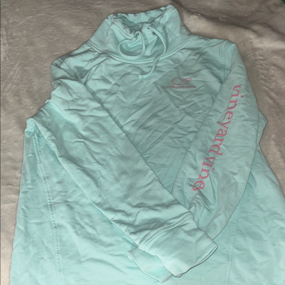 Vineyard Vines Women's Aqua Hoodie